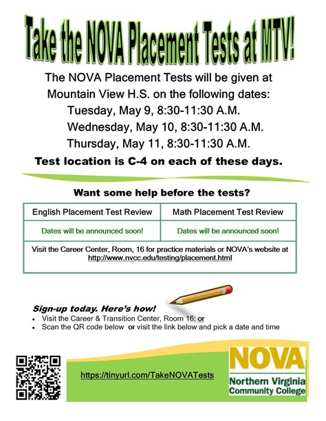 nova placement test math